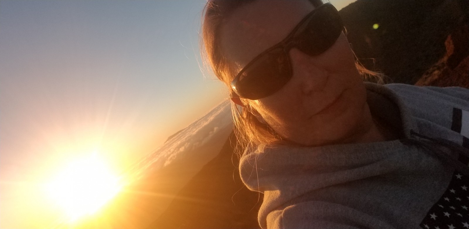 Sunset atop of Mauna Kea