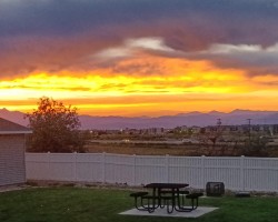 Outside our front deck