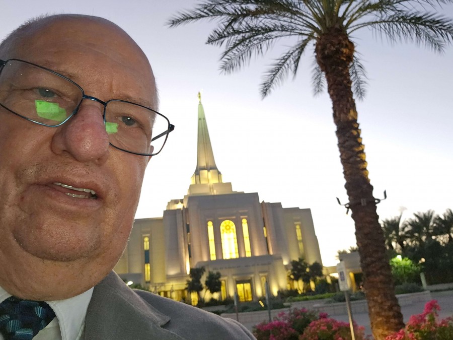 At the Gilbert Arizona Temple. September 11, 2025.