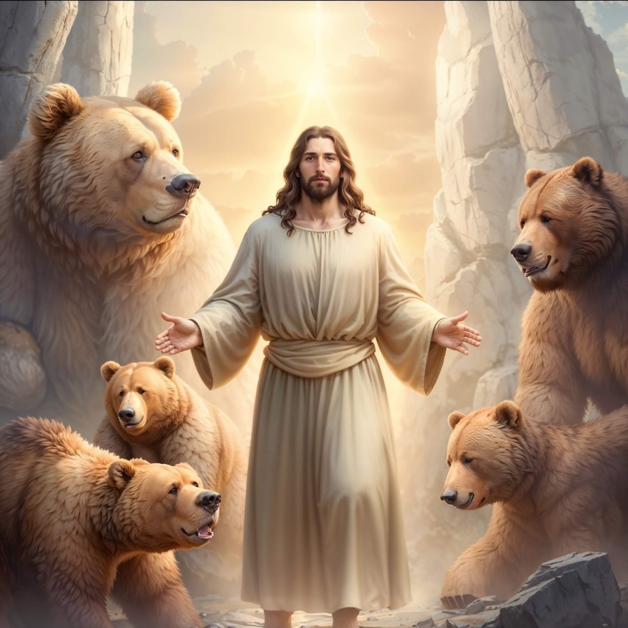 AI art of The Priesthood Bears :)