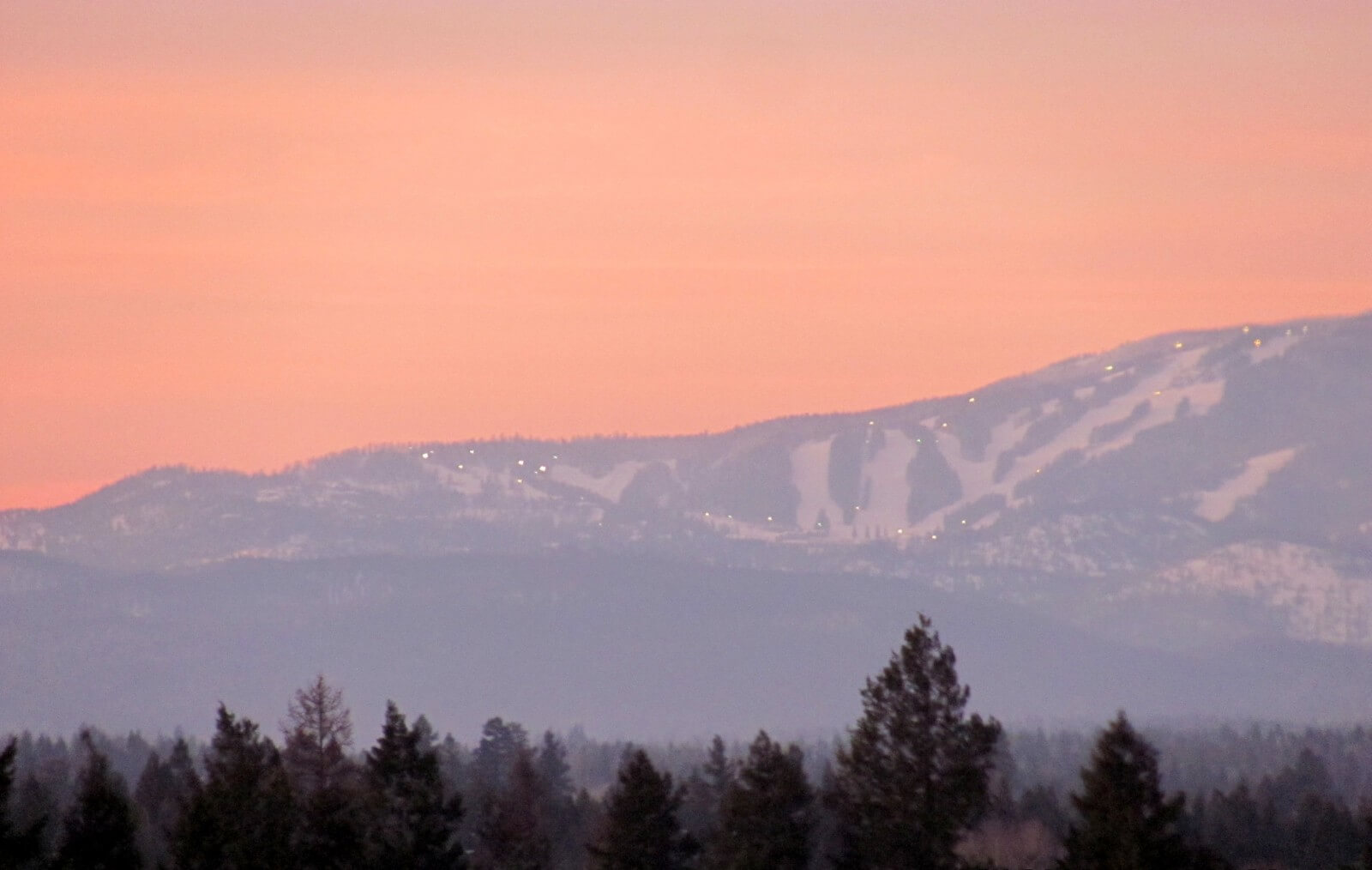 WHITEFISH  SKI  RESORT  -  WHITEFISH, MONTANA   NEW  YEAR'S  EVE