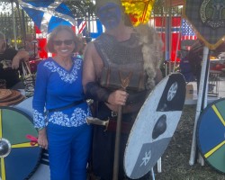 At the Celtic Festival in Ormond Beach, Florida.