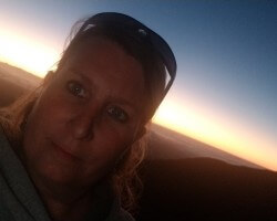 Sunset atop of Mauna Kea