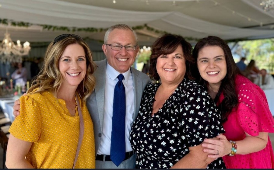 With some of my Dental Team at a wedding September 2025