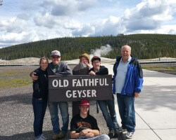 Yellowstone with the family