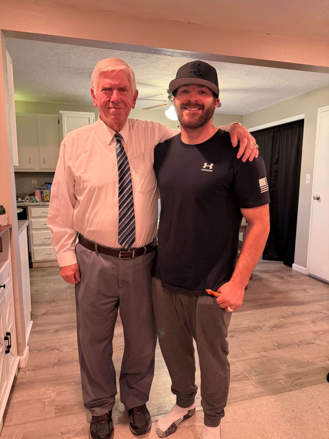 With my son at his birthday party 5/21/26