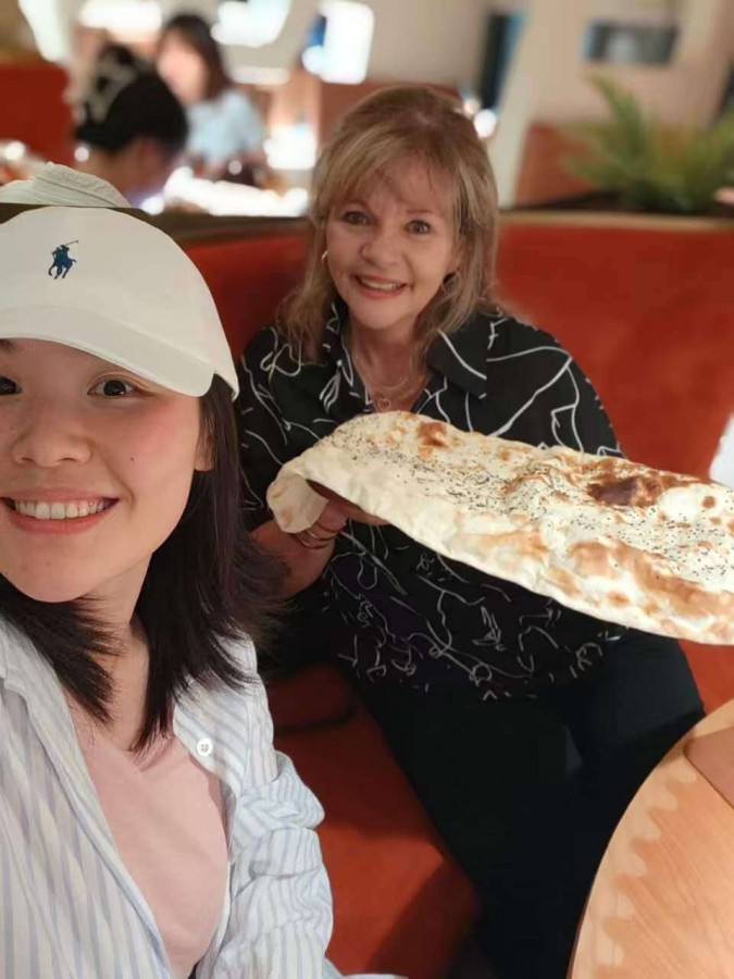My lovely friend and I found the best Turkish bread in China!!!