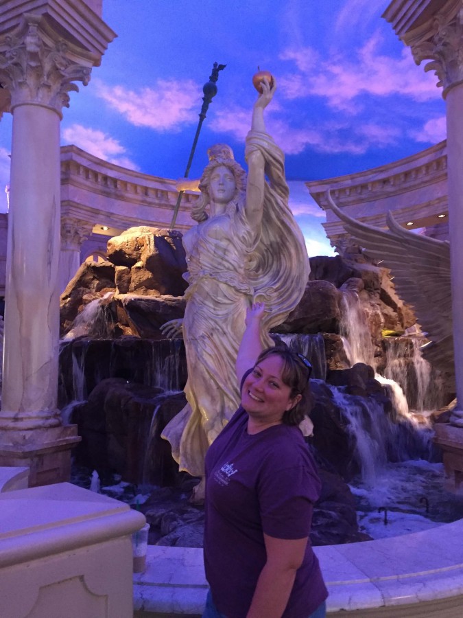Beautiful statue in Las Vegas