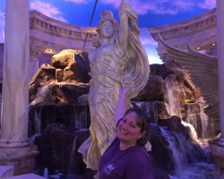 Beautiful statue in Las Vegas