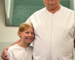 My youngest grandchild, Kamea Casey, asked me to baptize her! What an honor! January 29, 2025.
