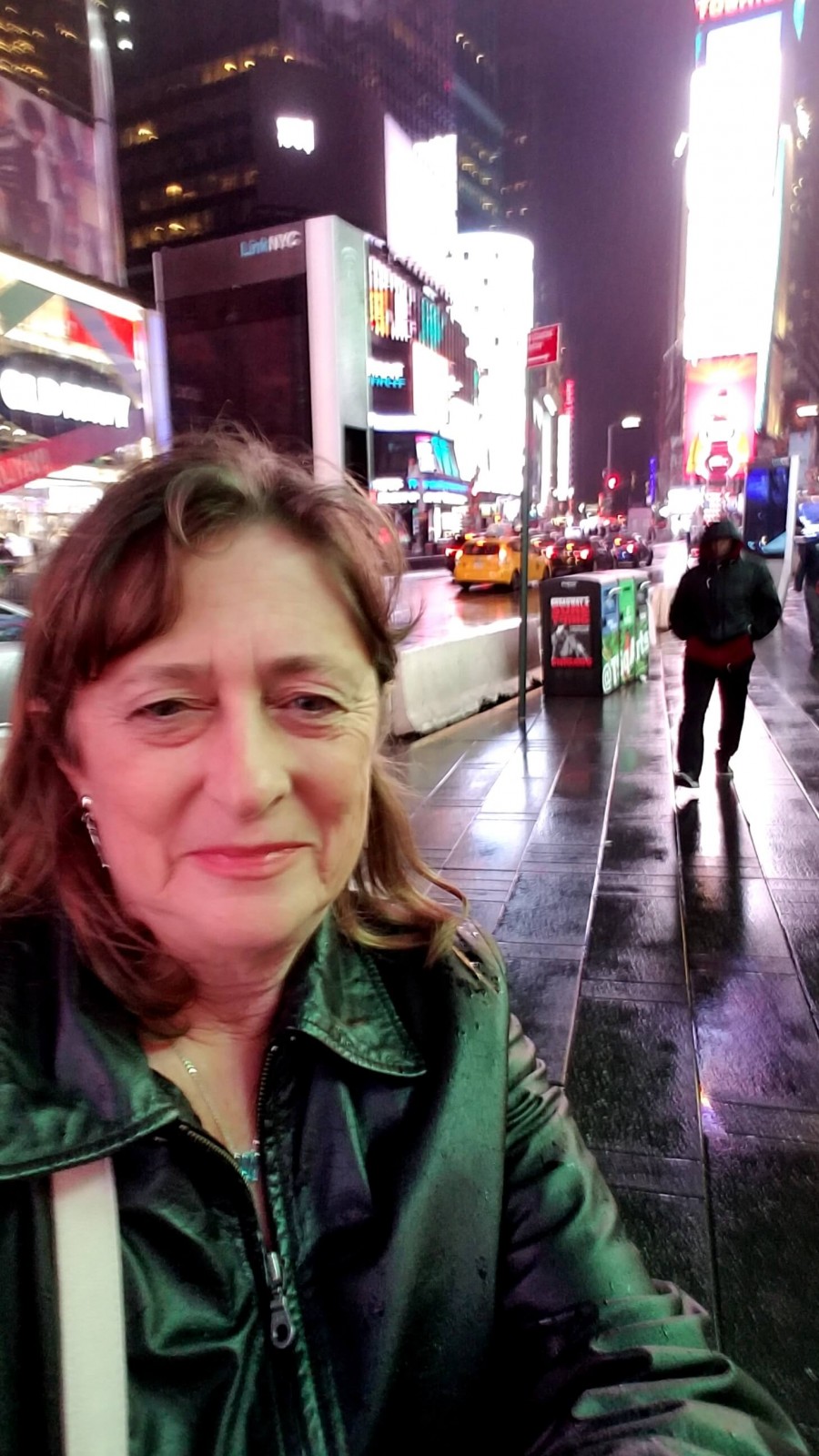 2018 in New York, I hate selfies in the rain!